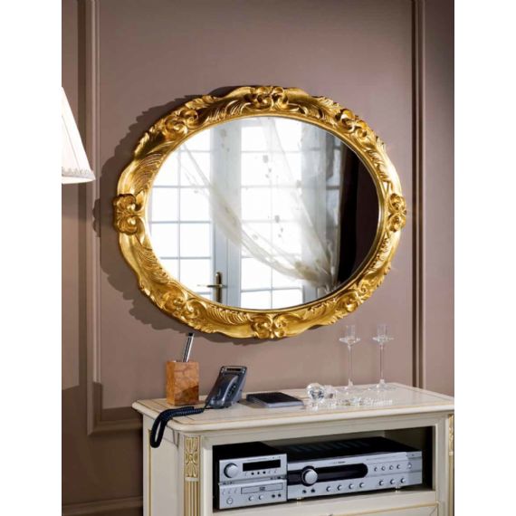Specchio ovale GOLD