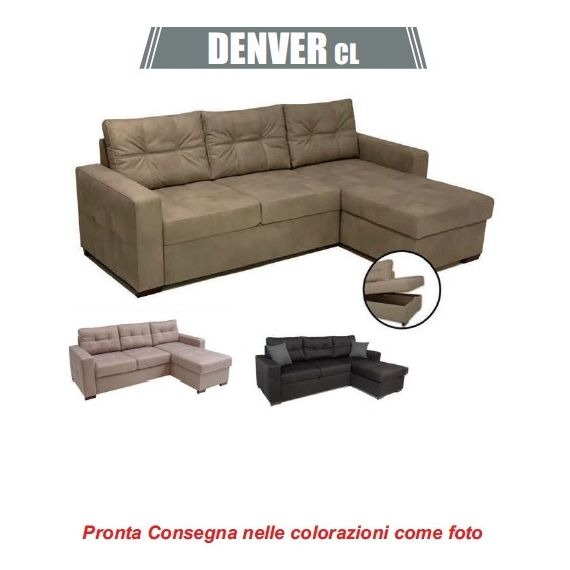 Divano-letto +  chaise longue reversibile